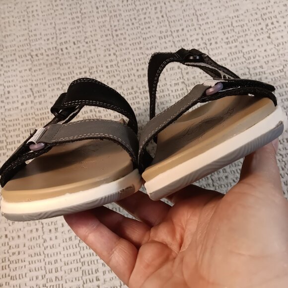 Earth Origins women's 'Vesper' adjustable suede slide comfort sandals sz 9 M - Picture 7 of 13